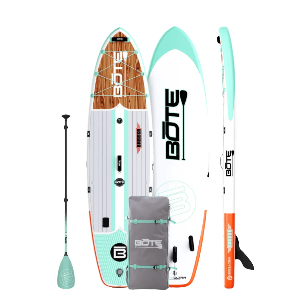 Sup & Kayak-Bote 10'6" Breeze Aero Inflatable Paddle Board