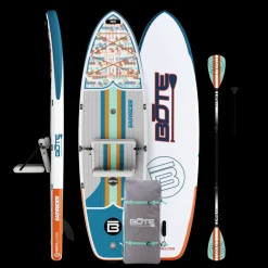 Sup & Kayak-Bote 10'4" EasyRider Inflatable Paddle Board Native Tides