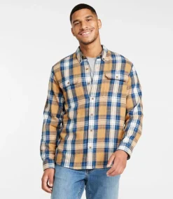Shirts-L.L.Bean 1912 Field Flannel Plaid Shirt for Men (SALE)