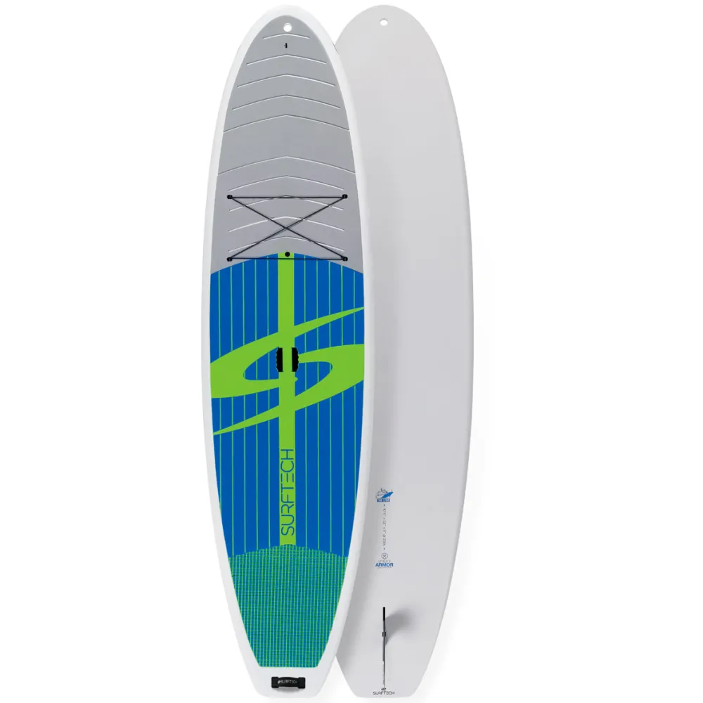 Sup & Kayak-Surf Tech 11'6" Lido Stand Up Paddleboard Utility Armor - Grey