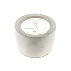 Lighting|Candles-Macbailey Candle Co 8 oz Concrete Candle - Natural