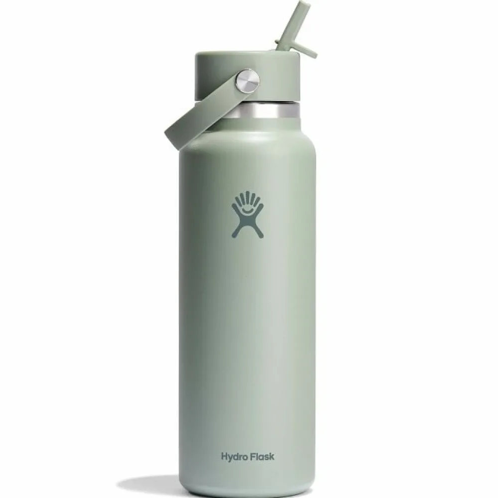 Bottles & Mugs-Hydro Flask 40 oz Wide Mouth with Flex Straw Cap