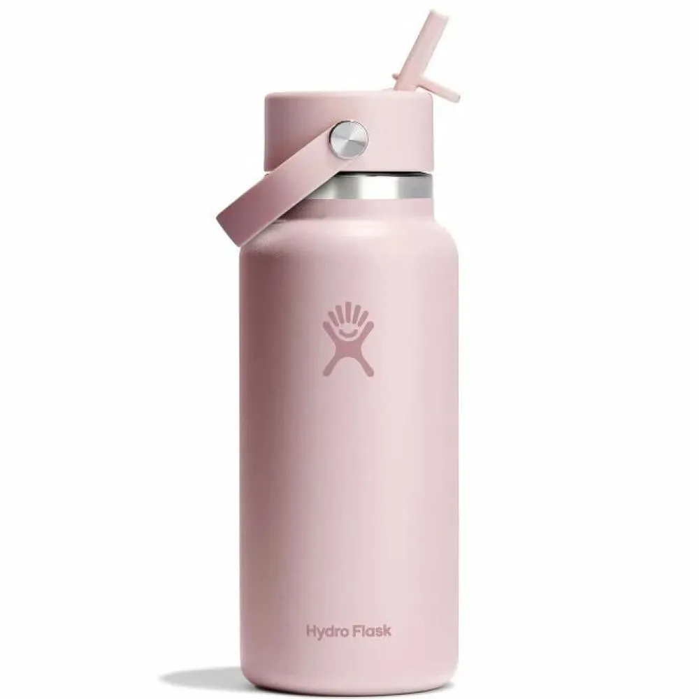 Bottles & Mugs-Hydro Flask 32 oz Wide Mouth with Flex Straw Cap