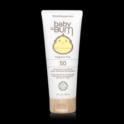 Health & Safety-Sun Bum Baby Bum Mineral SPF 50 Sunscreen Lotion-Fragrance Free for Kids One Color