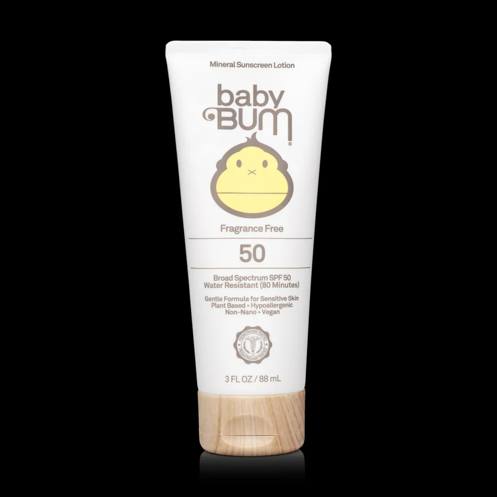 Health & Safety-Sun Bum Baby Bum Mineral SPF 50 Sunscreen Lotion-Fragrance Free for Kids One Color
