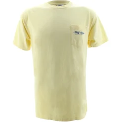 T-Shirts|T-Shirts-Half-Moon Outfitters Badge Logo Short Sleeve Pocket T-Shirt