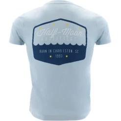 Tops-Half-Moon Outfitters Badge Logo Short Sleeve T-Shirt for Kids