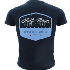 Tops-Half-Moon Outfitters Badge Logo Short Sleeve T-Shirt for Kids