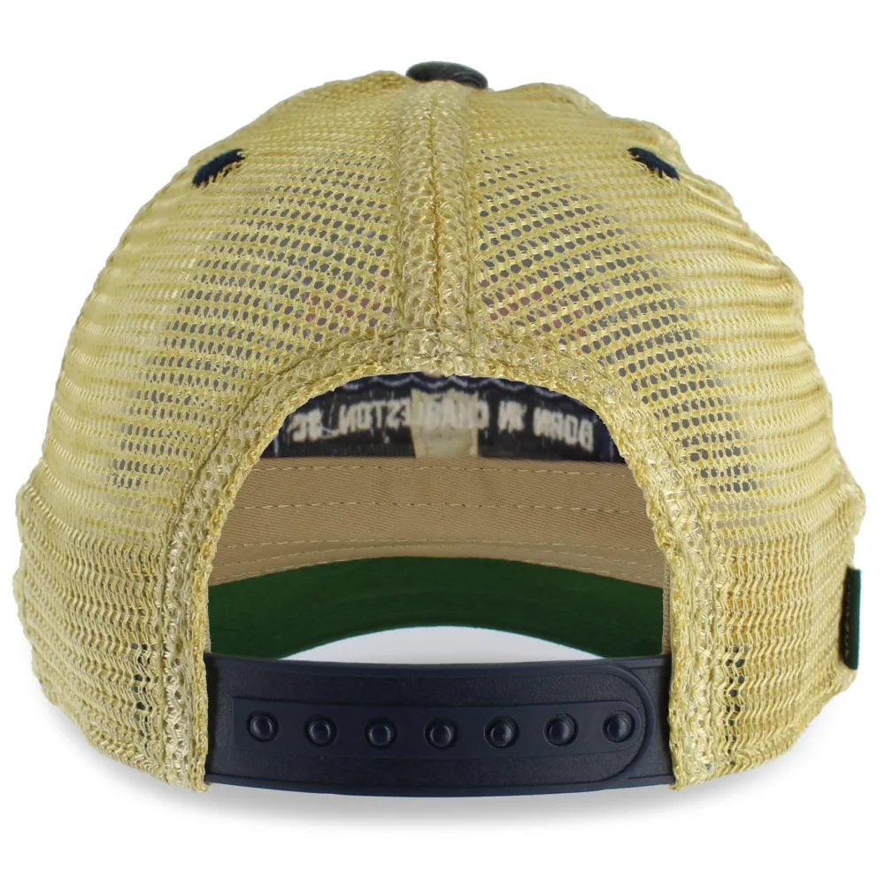 Head & Neckwear-Half-Moon Outfitters Badge Trucker Hat for Kids