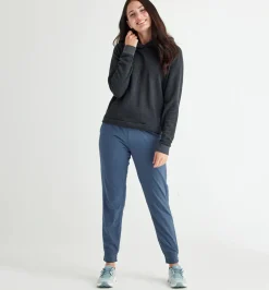 Sweaters & Hoodies|Performance Shirts-Free Fly Apparel Bamboo Flex Hoodie for Women (SALE) Heather Black