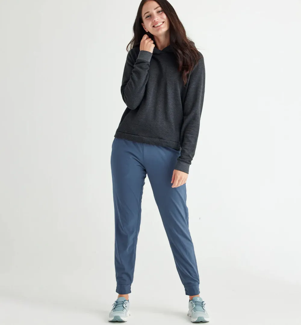 Sweaters & Hoodies|Performance Shirts-Free Fly Apparel Bamboo Flex Hoodie for Women (SALE) Heather Black