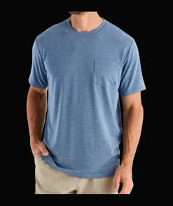 Performance|Shirts-Free Fly Apparel Bamboo Flex Pocket Tee for Men