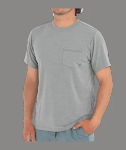 Performance|Shirts-Free Fly Apparel Bamboo Flex Pocket Tee for Men