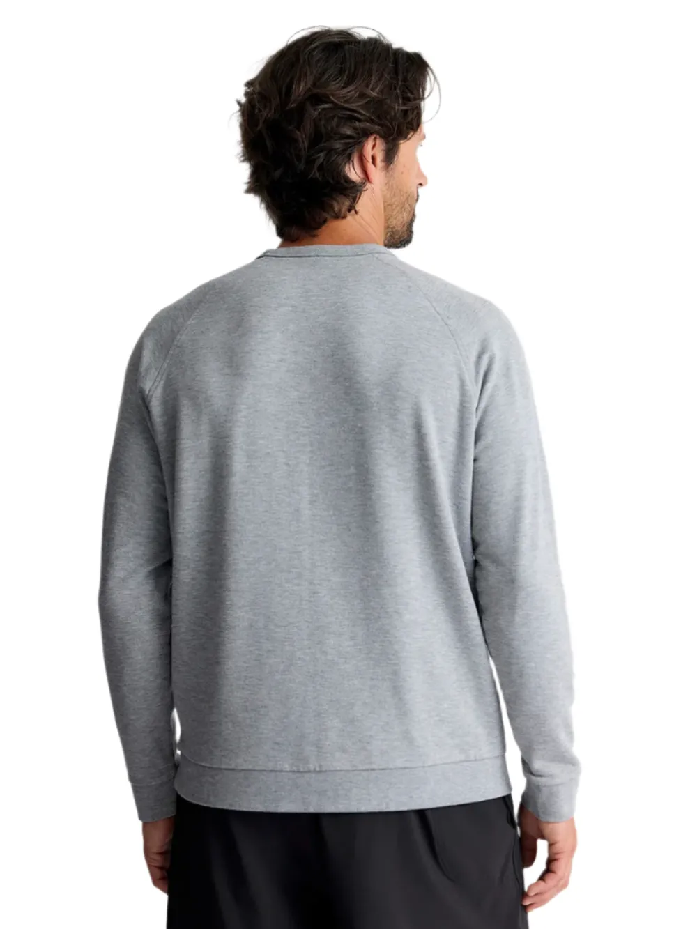 Sweaters & Hoodies-Free Fly Apparel Bamboo Lightweight Fleece Crew for Men