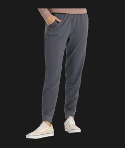 Pants-Free Fly Apparel Bamboo Lightweight Fleece Jogger for Women