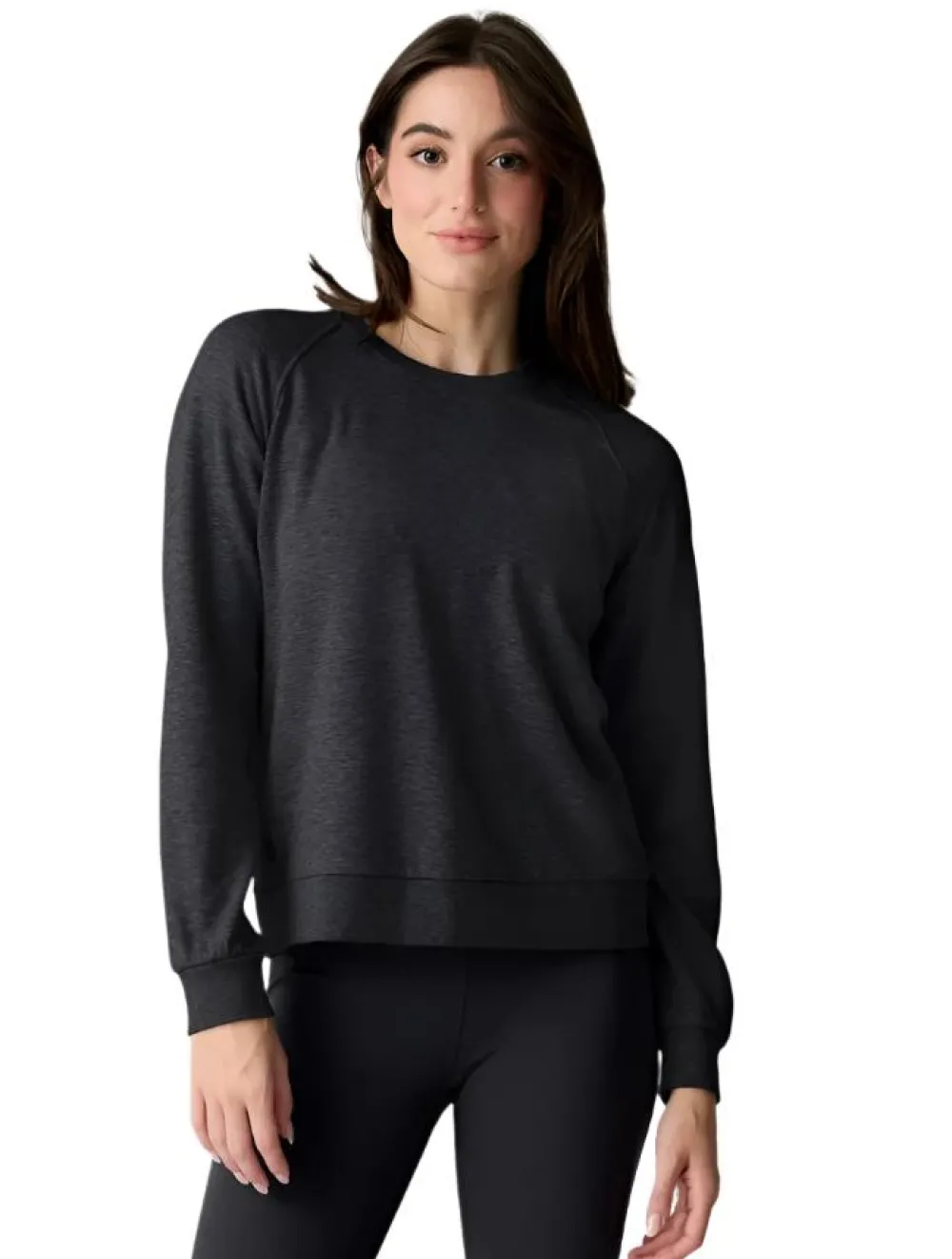 Sweaters & Hoodies-Free Fly Apparel Bamboo Lightweight Fleece Crew for Women