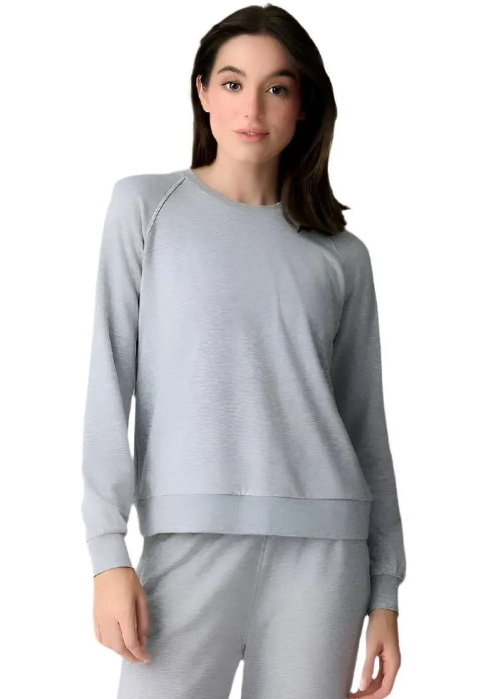 Sweaters & Hoodies-Free Fly Apparel Bamboo Lightweight Fleece Crew for Women