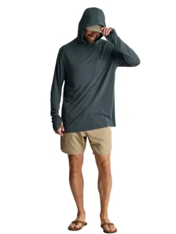 Performance|Shirts-Free Fly Apparel Bamboo Lightweight Hoodie for Men