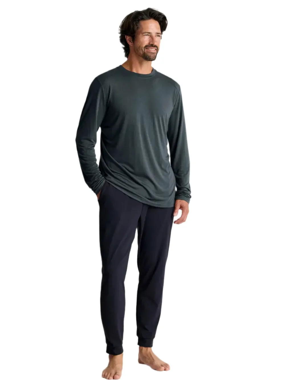 Performance|Shirts-Free Fly Apparel Bamboo Lightweight Long Sleeve Shirt for Men