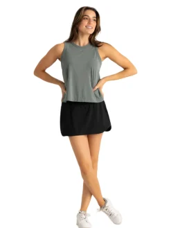 Skirts|Shorts-Free Fly Apparel Bamboo Lined Active Breeze Skort - 13