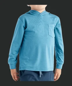 Tops-Free Fly Apparel Bamboo Shade Hoodie for Toddlers