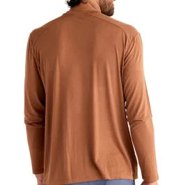 Performance|T-Shirts-Free Fly Apparel Bamboo Shade Long Sleeve Shirt for Men
