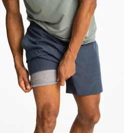 Shorts-Free Fly Apparel Bamboo-Lined Active Breeze Short for Men - 5.5