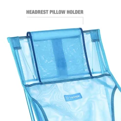 Camp Furniture-Helinox Beach Chair Blue Mesh