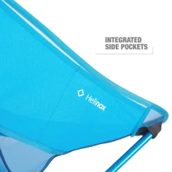 Camp Furniture-Helinox Beach Chair Blue Mesh