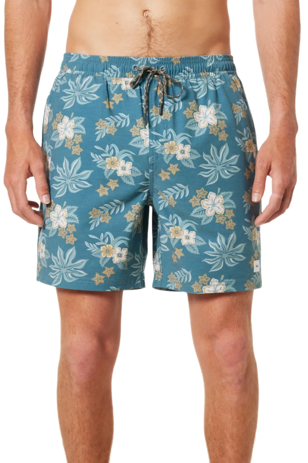 Swimwear|Shorts-Katin Benji Volley for Men (FINAL SALE) Atlantic Green