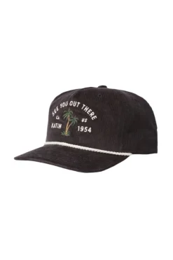 Head & Neckwear-Katin Bermuda Corduroy Hat for Men Black