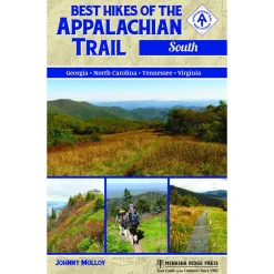 Literature-Menasha Ridge Press Best Hikes of the Appalachian Trail: South by Johnny Molloy One Color