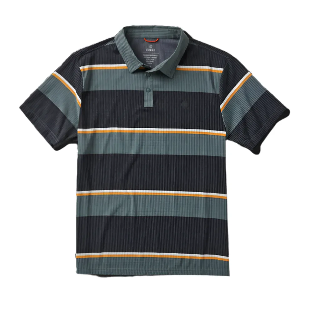 Shirts-Roark Bless Up Breathable Stretch Polo Shirt