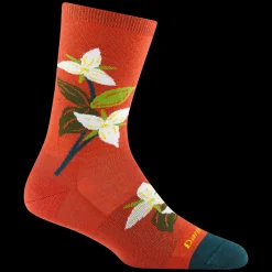 Socks-Darn Tough Blossom Crew Lightweight Lifestyle Socks for Women