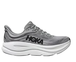 Shoes-Hoka Bondi 9 for Men - Wide Galactic Grey / Stellar Grey