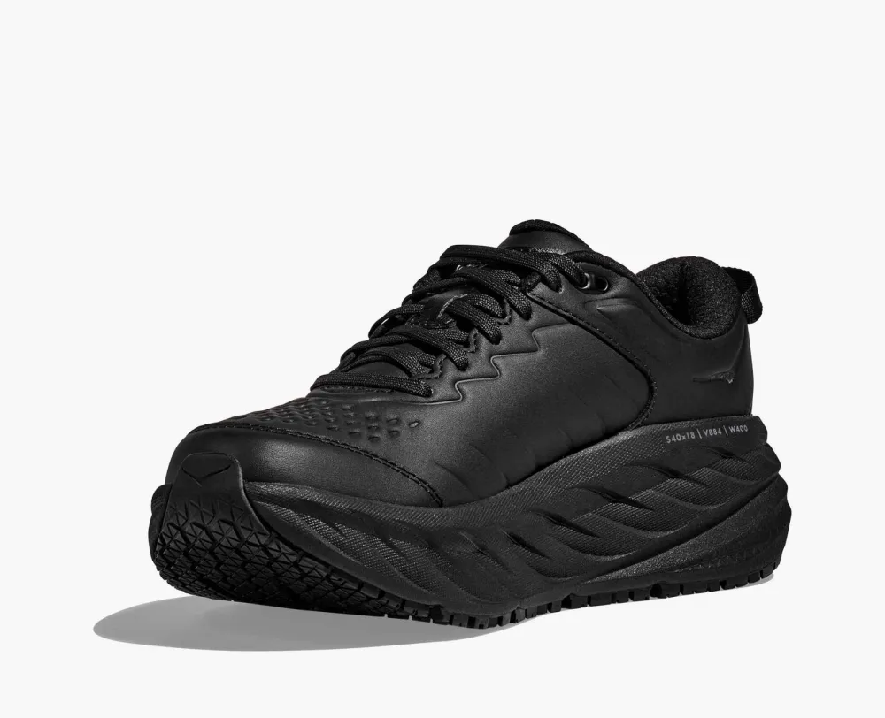 Shoes-Hoka Bondi SR for Men Black / Black