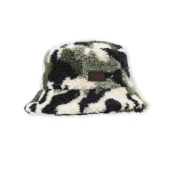 Head & Neckwear-Pistil Bowie Bucket Hat Black Camo