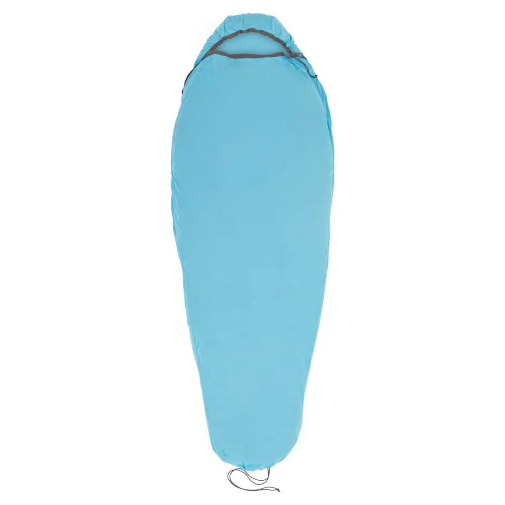 Sleeping Bags & Pads-Sea To Summit Breeze Sleeping Bag Liner Atoll Blue