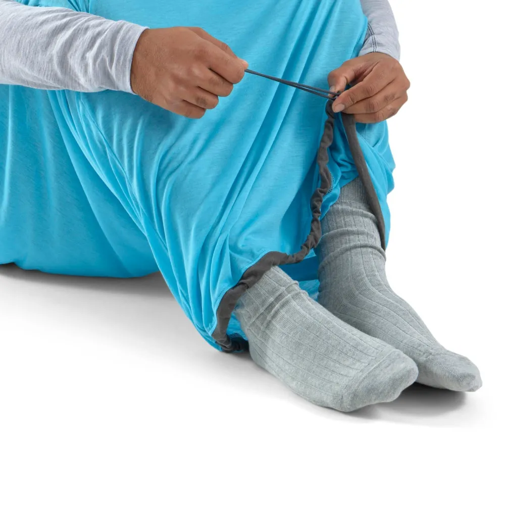 Sleeping Bags & Pads-Sea To Summit Breeze Sleeping Bag Liner Atoll Blue