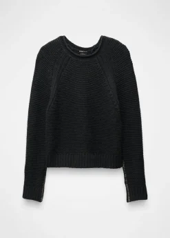 Sweaters & Hoodies-Prana Cades Cove Sweater for Women (SALE) Charcoal