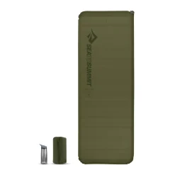 Sleeping Bags & Pads-Sea To Summit Camp Plus Self-Inflating Sleeping Mat Green