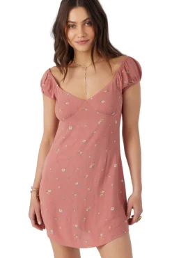 Dresses & Rompers-O'Neill Carter Gable Floral Dress for Women (FINAL SALE) Canyon Rose