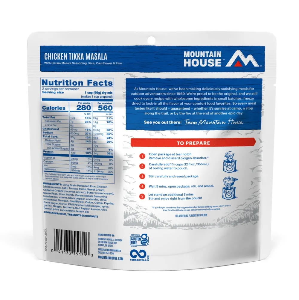 Food-Mountain House Chicken Tikka Masala None