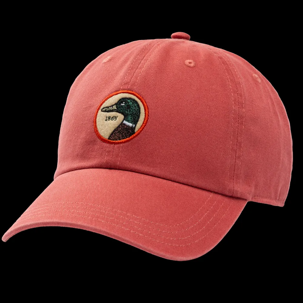 Head & Neckwear-Duck Head Circle Patch Twill Hat