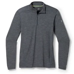 Baselayers & Underwear-Smartwool Classic All-Season Merino Base Layer 1/4 Zip for Men