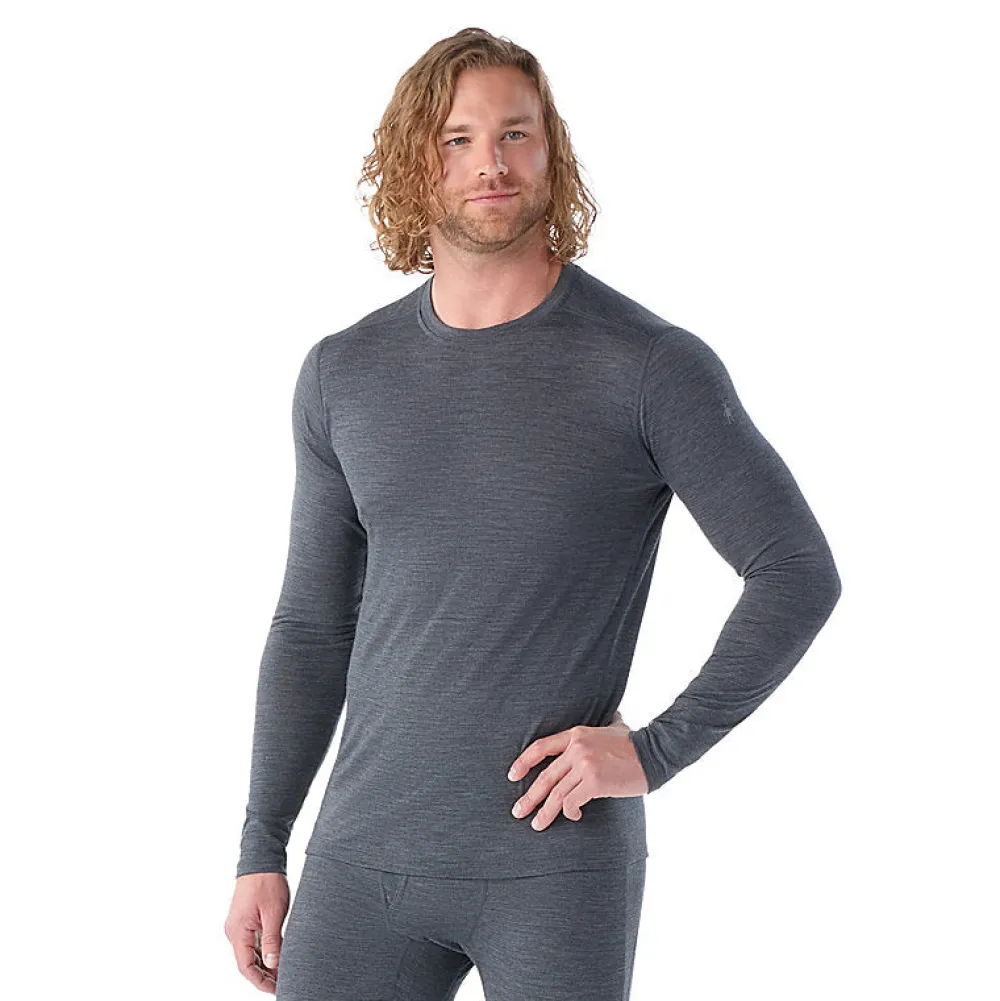 Baselayers & Underwear-Smartwool Classic All-Season Merino Base Layer Long Sleeve for Men
