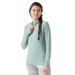 Sweaters & Hoodies-Smartwool Classic Thermal Merino Base Layer 1/4 Zip for Women