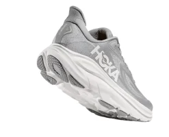 Shoes-Hoka Clifton 10 Wide Shoes for Men stellar grey / stardust
