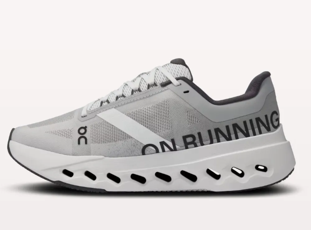 Shoes-On Cloudsurfer Next Shoes for Women Glacier/White