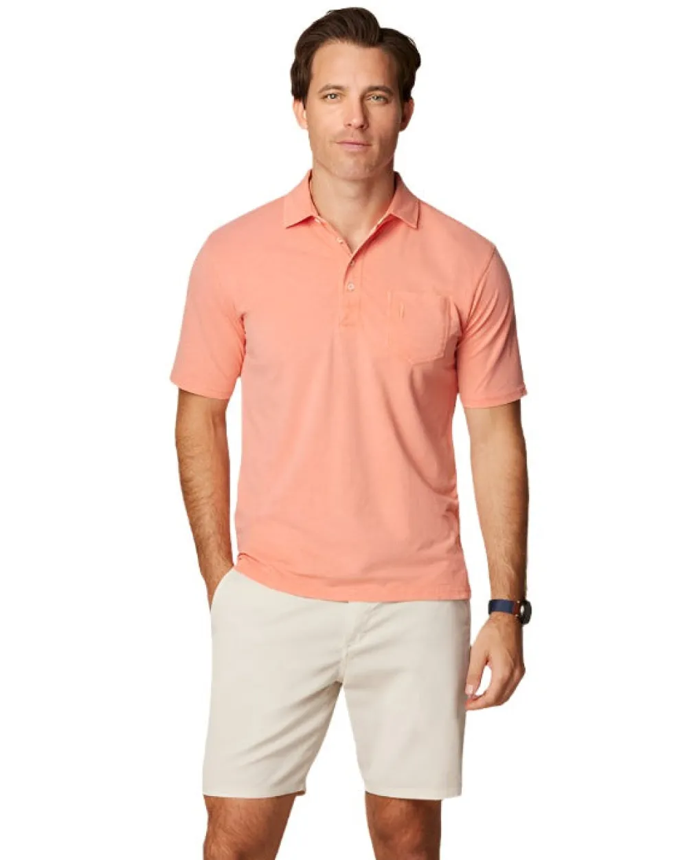 Shirts-Johnnie-O Coastal Wash Original Polo for Men (SALE)